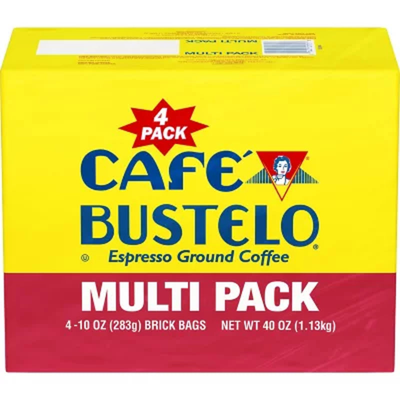 Café Bustelo Ground Coffee, 40 Oz., 4 Ct.
