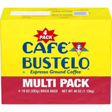 Café Bustelo Ground Coffee, 40 Oz., 4 Ct.