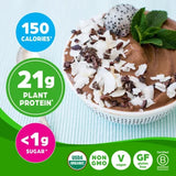 Orgain Organic 21G Plant-Based Protein Powder, Creamy Chocolate Fudge 2.74 Lbs.