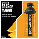 Sports Drink Sports Beverage, Orange Mango, Coconut Water Hydration, Natural Flavors with Vitamins, Potassium-Packed Electrolytes, Perfect for Athletes, 20 Fl Oz (Pack of 6)