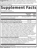 Vitamin D, Vitamin Code Raw D3, Vitamin D 2,000 IU, Raw Whole Food Vitamin D Supplements with Chlorella, Fruit, Veggies & Probiotics for Bone & Immune Health, 60 Vegetarian Capsules