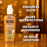 Cocoa Butter Formula Shimmer Body Oil with Vitamin E, 5.1 Fl Oz, Radiance Body Oil for Glowing Skin, Enhances Dark Tones & Tans, Hydrating