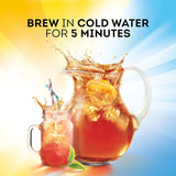 Cold Brew Iced Tea Bags, Family Size Zero Calories, Easy-To-Make with No Boiling Needed, 22 Total Tea Bags