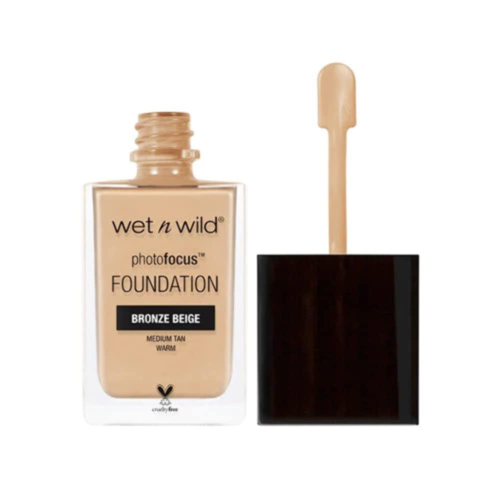 Photo Focus Matte Liquid Foundation, Bronze Beige, Vegan & Cruelty-Free