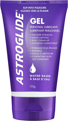 Water Based Lube (4Oz), Ultra Gentle Gel Personal Lubricant for Vaginal and Anal Sex, Stays Put with No Drip, Sex Lube, Long-Lasting for Men, Women and Couples, Safe for Toys