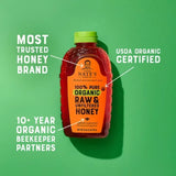 Nature Nate'S 100% Organic Pure Raw and Unfiltered Honey, 40 Oz.