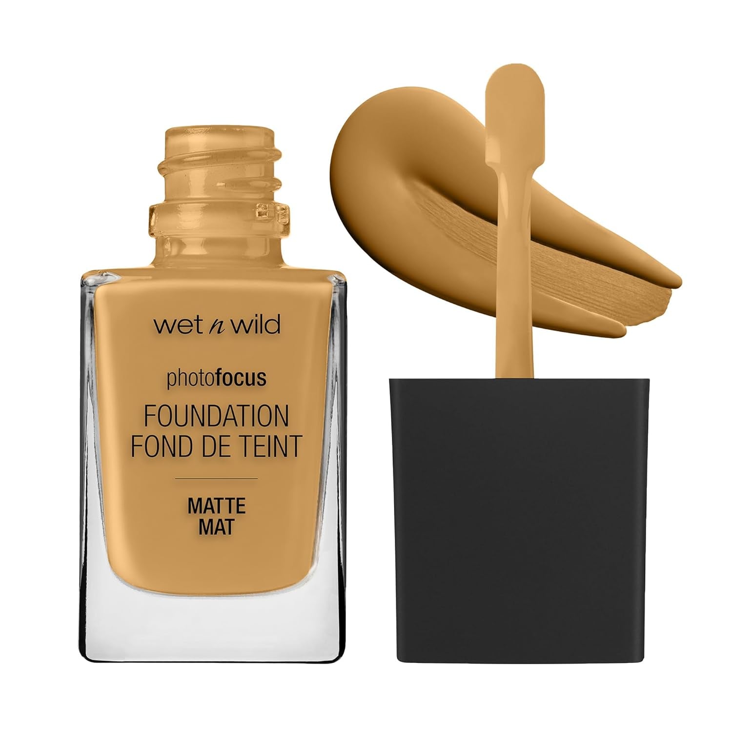 Photo Focus Matte Liquid Foundation Amber Beige, Vegan & Cruelty-Free