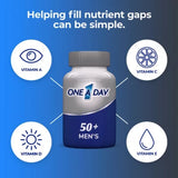 One a Day Men'S 50+ Healthy Advantage Multivitamin Tablets, 300 Ct.