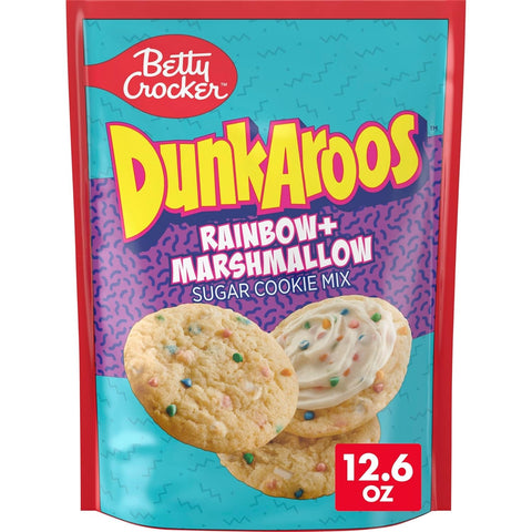 Dunkaroos Sugar Cookie Mix, Rainbow + Marshmallow, 12.6 Oz