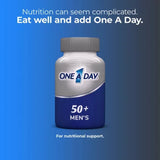One a Day Men'S 50+ Healthy Advantage Multivitamin Tablets, 300 Ct.