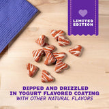Pawberries & Crème Strawberry Flavored Dog Biscuits, 10 Oz. Bag