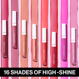 Megaslicks Lip Gloss, Ultra-Glossy, Vitamin-E Enriched, Ultra-Gloss High Shine Moisturizing, Cruelty-Free & Vegan - Rasp-Berry Voice