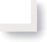 Display Ledges, Holds up to 2 Lb, Quartz, 2 Ledges with 8 Medium  Strips, Damage Free Hanging Floating Shelf with Adhesive Strips, Personalize Living Room, Bedroom, Kids Room or Office