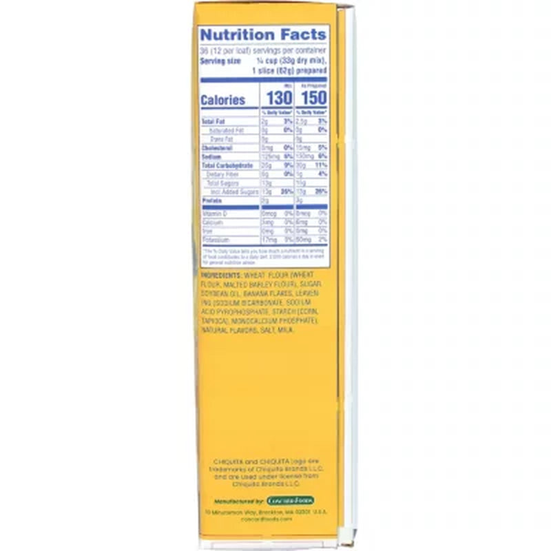 Chiquita Banana Bread Mix, 13.7 Oz., 3 Pk.