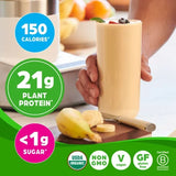 Orgain Organic 21G Plant-Based Protein Powder, Vanilla Bean 2.74 Lbs.