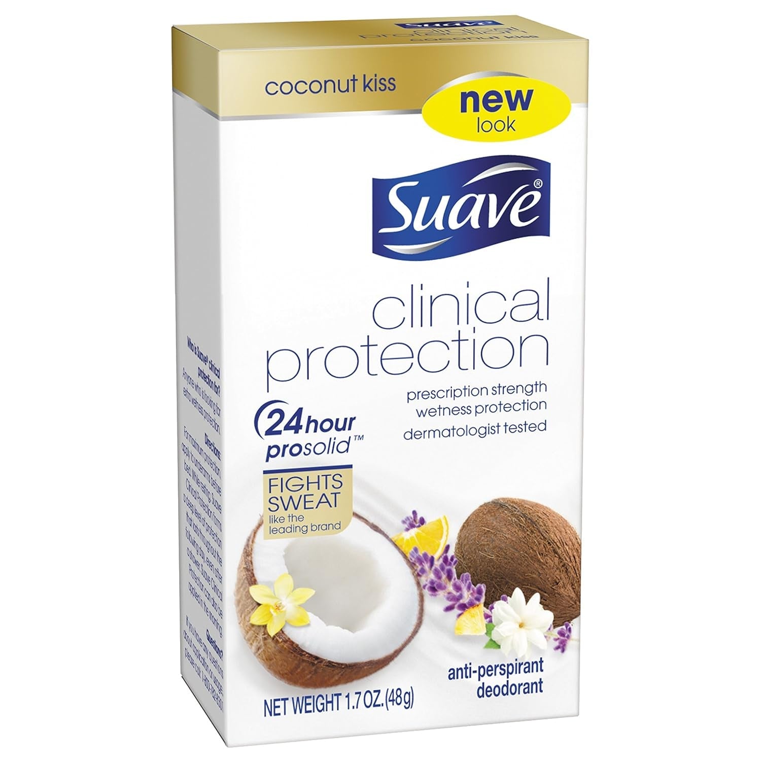 Clinical Antiperspirant Deodorant, Coconut Kiss 1.7 Oz