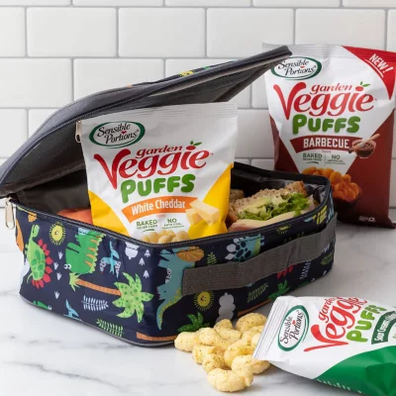 Sensible Portions Garden Veggie Puffs, Variety Pack, 0.5 Oz., 30 Pk.