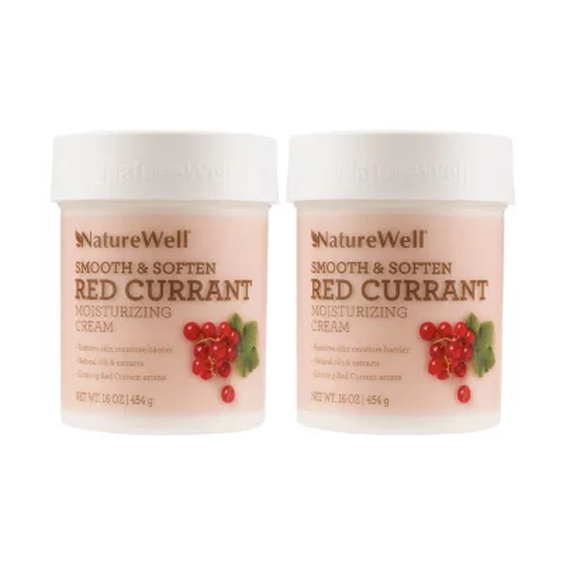 Naturewell Red Currant Moisturizing Cream, 16 Oz., 2 Pk.