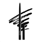 Mega Last Breakup Proof Retractable Eyeliner - Ultra-Fine Brush, Waterproof,16-Hour Long-Lasting Wear - Cruelty-Free & Vegan - Black