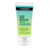 Sun Rescue after Sun Medicated Relief Gel with 0.45% Camphor External Analgesic for Cooling & Soothing, Painful Sunburn & Itch Relief, Fragrance-Free 3 Oz