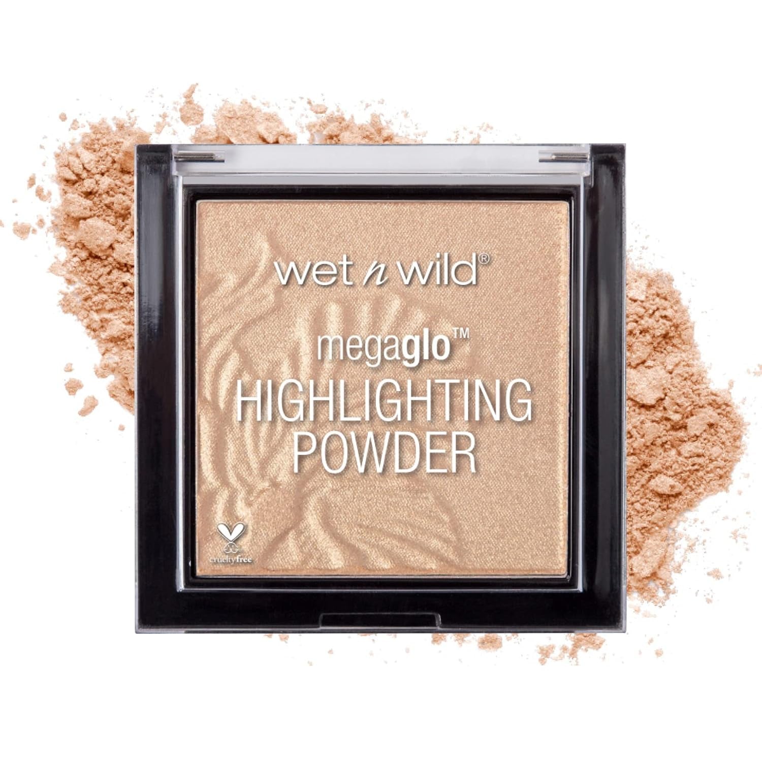 Megaglo Highlighting Powder Warm Gold Golden Flower Crown