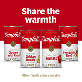 Condensed Family Size Vegetable Beef Soup, 23 Oz. Can