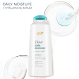 Damage Therapy Shampoo Daily Moisture for Dry Hair Shampoo with Bio-Protein Care 20.4 Fl Oz