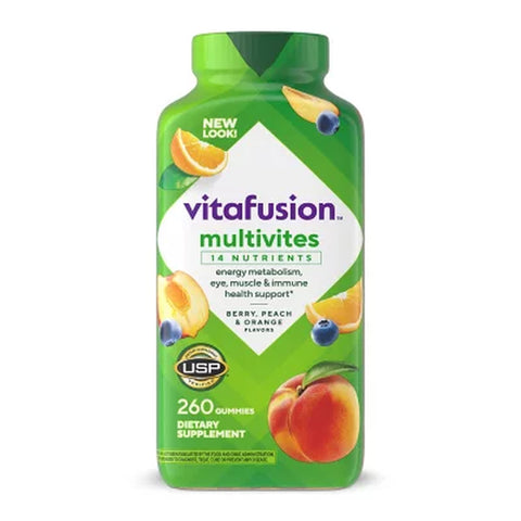 Vitafusion Multivites Daily Multivitamin for Men and Women Gummy Vitamins, 260 Ct.