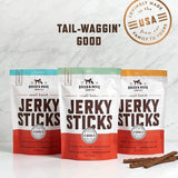 Rocco & Roxie Soft Dog Treats - Beef Jerky Sticks for Senior Dogs & Puppies - Best Training Treats for Small, Medium & Large Breeds - 1Lb