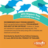 Lickable Grain Free Cat Treats Made with Real Tuna and Intended as a Complement to Your Senior Cat'S Complete and Balanced Diet - (Pack of 8) 1.2 Oz. Tubs
