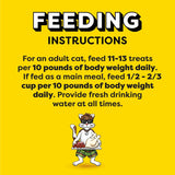 Mixups Backyard Cookout Flavor Crunchy and Soft Cat Treats, 30 Oz. Tub