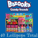 Bazooka Candy, Variety Pack, 40 Ct.