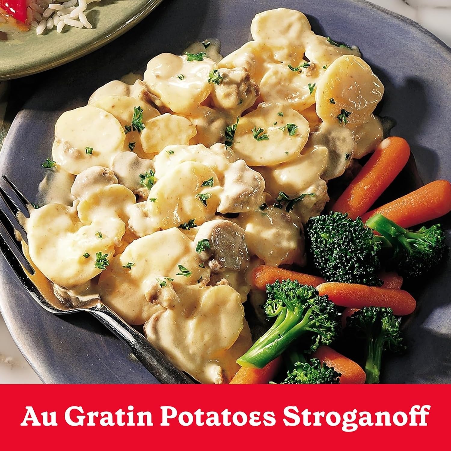Au Gratin Casserole Potatoes, Made with Real Cheese, 4 Oz Box