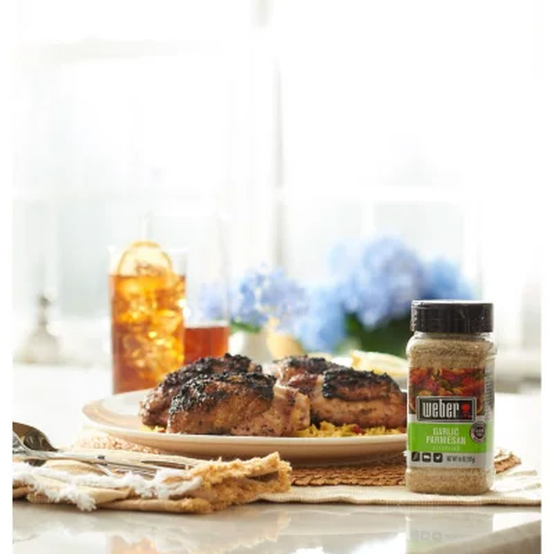 Weber Garlic Parmesan Seasoning, 6.6 Oz.