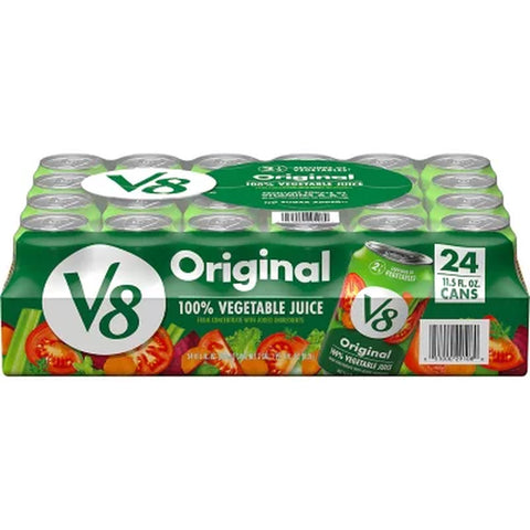 V8 Original 100% Vegetable Juice 11.5 Oz, 24 Pk.
