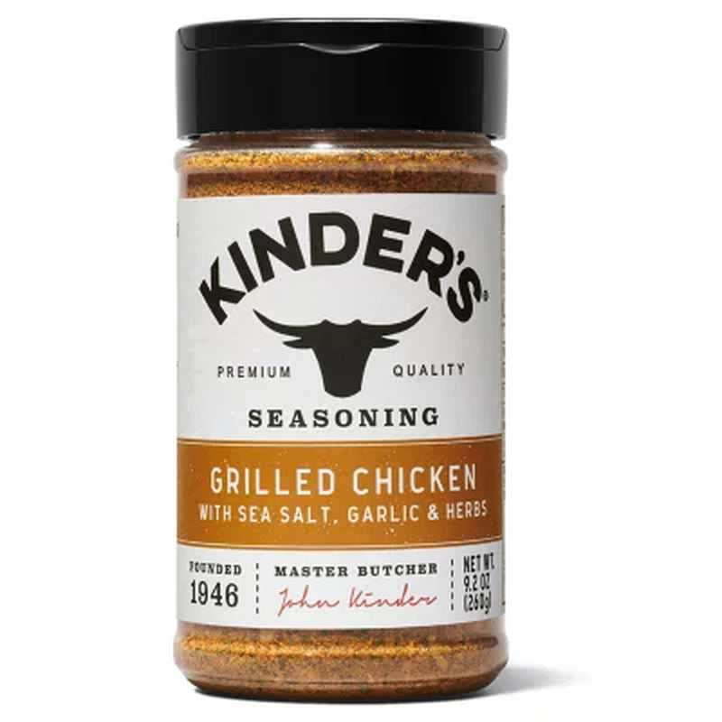 Kinder'S Grilled Chicken Seasoning 9.2 Oz.