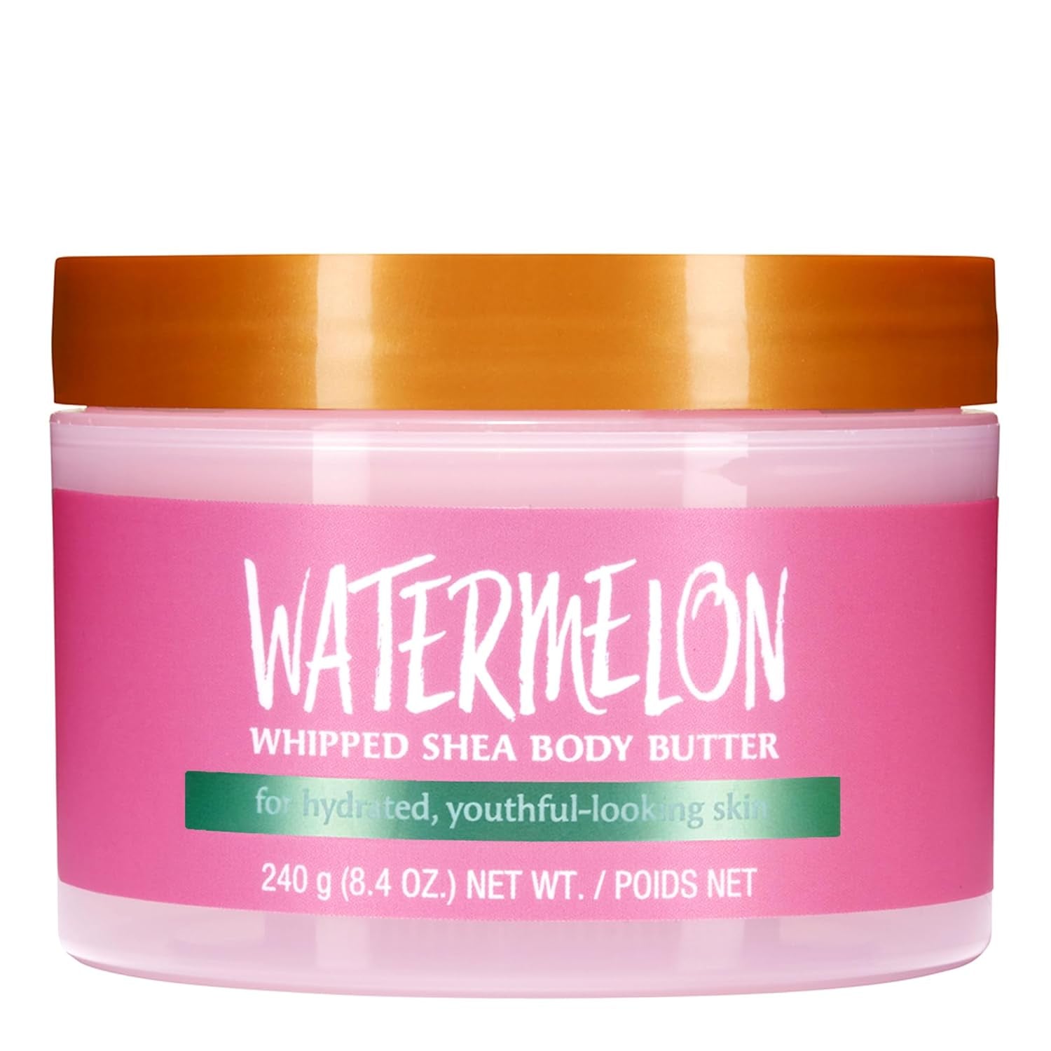Watermelon Whipped Shea Body Butter, 8.4Oz, Lightweight, Long-Lasting, Hydrating Moisturizer with Natural Shea Butter for Nourishing Essential Body Care