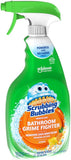 Bathroom and Shower Cleaner Disinfectant Spray, Foaming Action Bathroom Grime Fighter, Citrus Scent, 32Oz