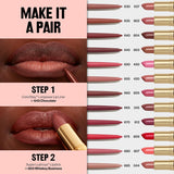 Colorstay Lip Liner Makeup with Built-In-Sharpener, Longwear Rich Colors, Smooth Application, 645 Chocolate, 0.01 Oz