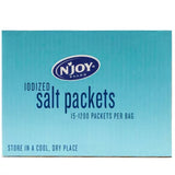 N'Joy Iodized Salt .5 G., 1,200 Ct.