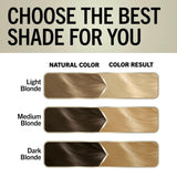Keratin Blonde Hair Dye Platinum Blonde 001, Ultra Lightening Kit, 1 Application - Hair Bleach Enriched with Keratin, Lightens up to 9 Levels and Protects Hair from Breakage**