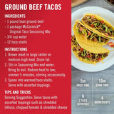 Original Taco Seasoning Mix, 12 Oz