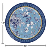 Member'S Mark French Floral Paper Plates, 10", 85 Ct.