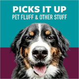 Pet Hair Pickup Extra Sticky Lint Roller, Designed for Removing Fur + Fluff on Couches, Clothes, Dog and Cat Beds, & More, 1 Pack, 95 Easy-Tear Adhesive Sheets Total