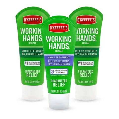 O'Keeffe'S Working Hands and Night Treatment, 3 Oz., 3 Pk.