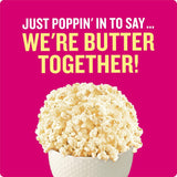 Angie'S  Real Butter Microwave Popcorn, 6 Count, 3.29 Oz. Bags