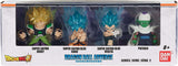Adverge 2" Figures Box Set 3 - Super Saiyan Blue Goku, Blue Vegeta and Broly, Piccolo, (86610)