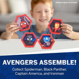4D Marvel - Spiderman & Black Panther (2 Pack) - Unique Connectable & Collectable Action Figure Toy, Wall/Shelf Display, Easter Basket Stuffers, Marvel Toy Figures, Marvel Toys & Kids Gifts