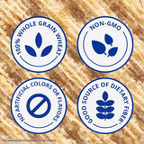 Rosemary & Olive Oil Whole Grain Wheat Crackers, Lunch Snacks, Snack Crackers, Family Size, 12.5 Oz