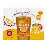 Bubble Tea Mango Passion Fruit Green Tea, 4 Pack, 12 Fl. Oz. Cups